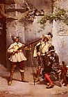 Ludovico Marchetti The Musketeers painting